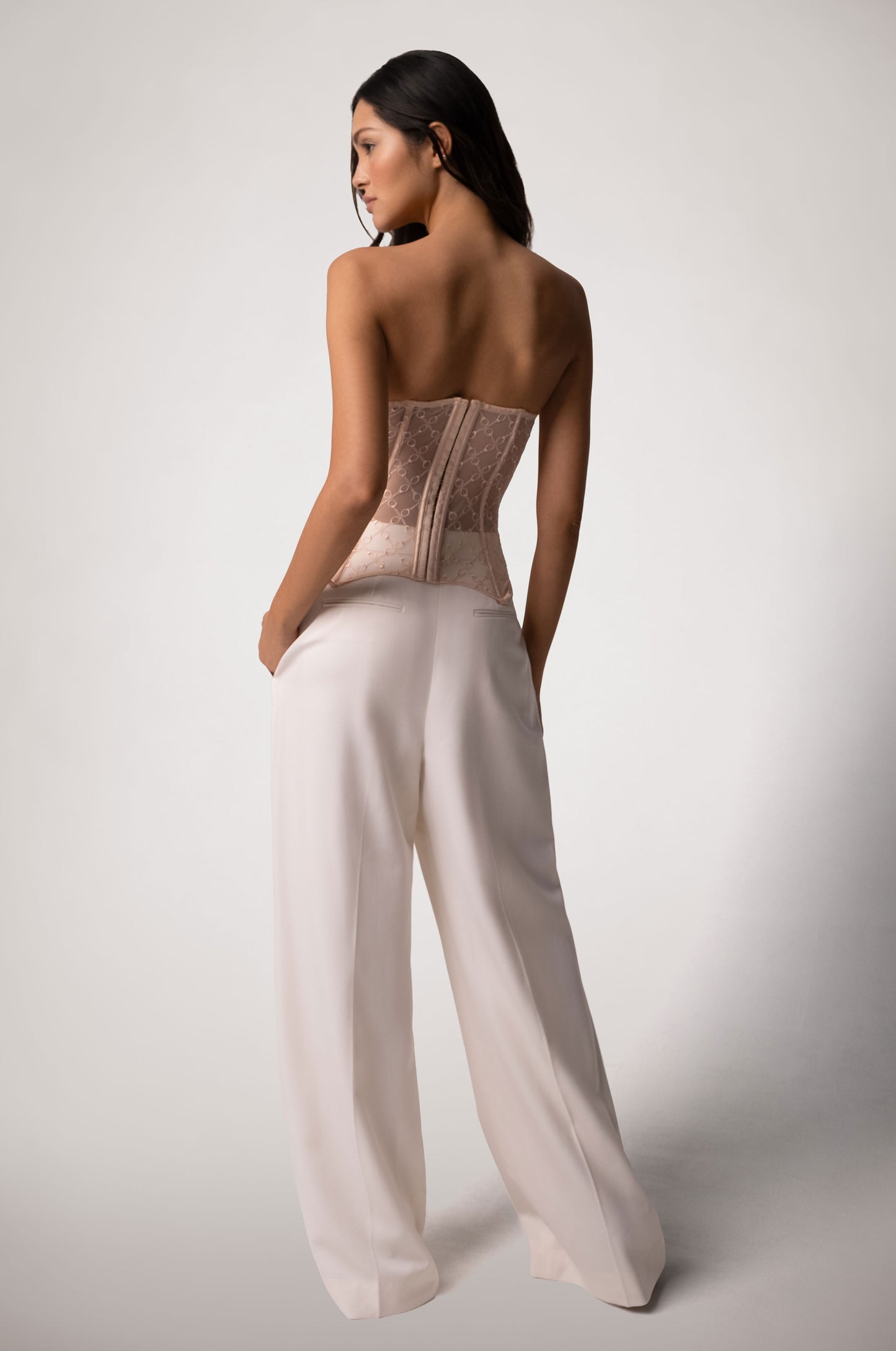 HANDCUFF BUSTIER