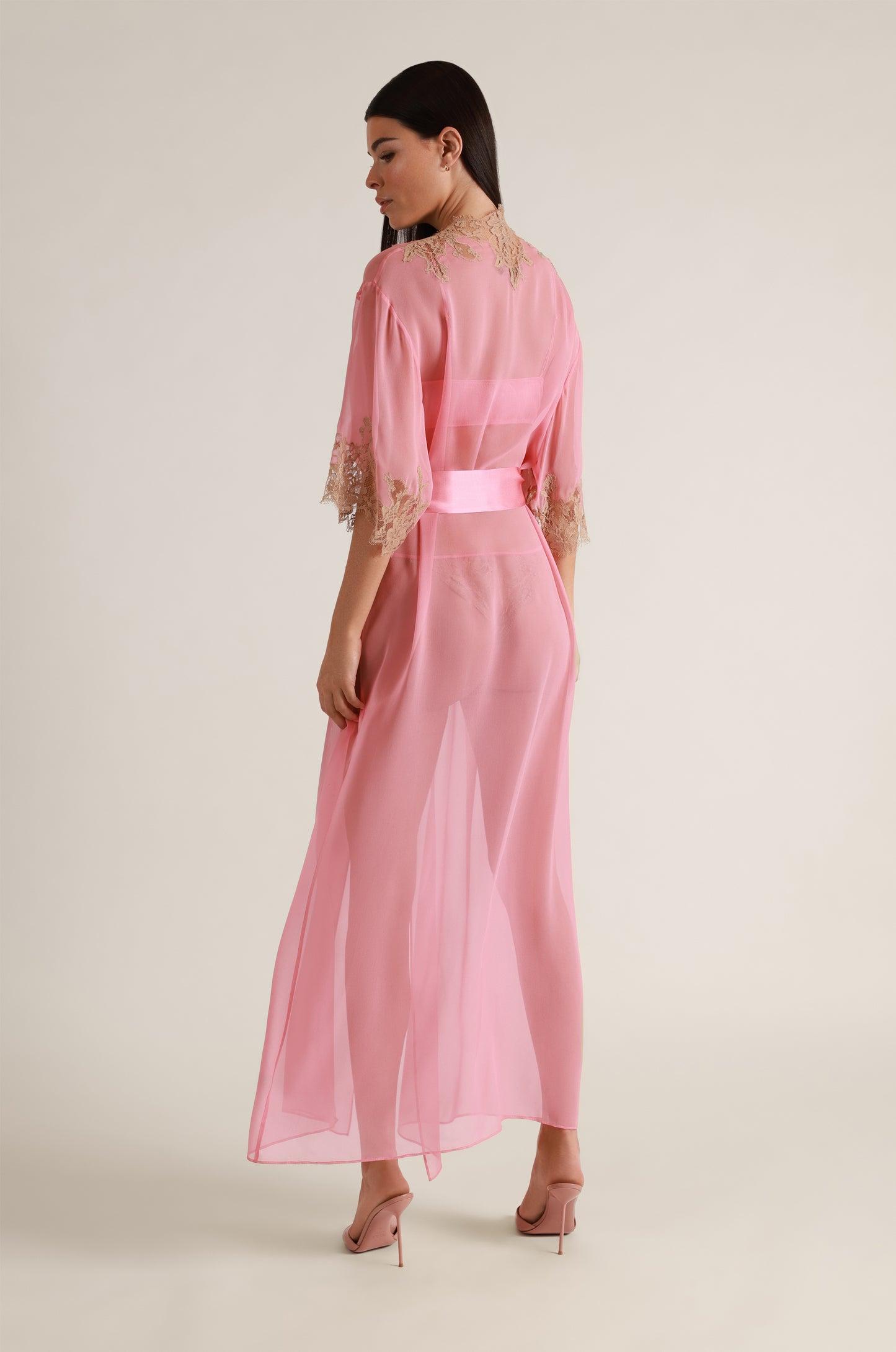 ORCHID LONG ROBE