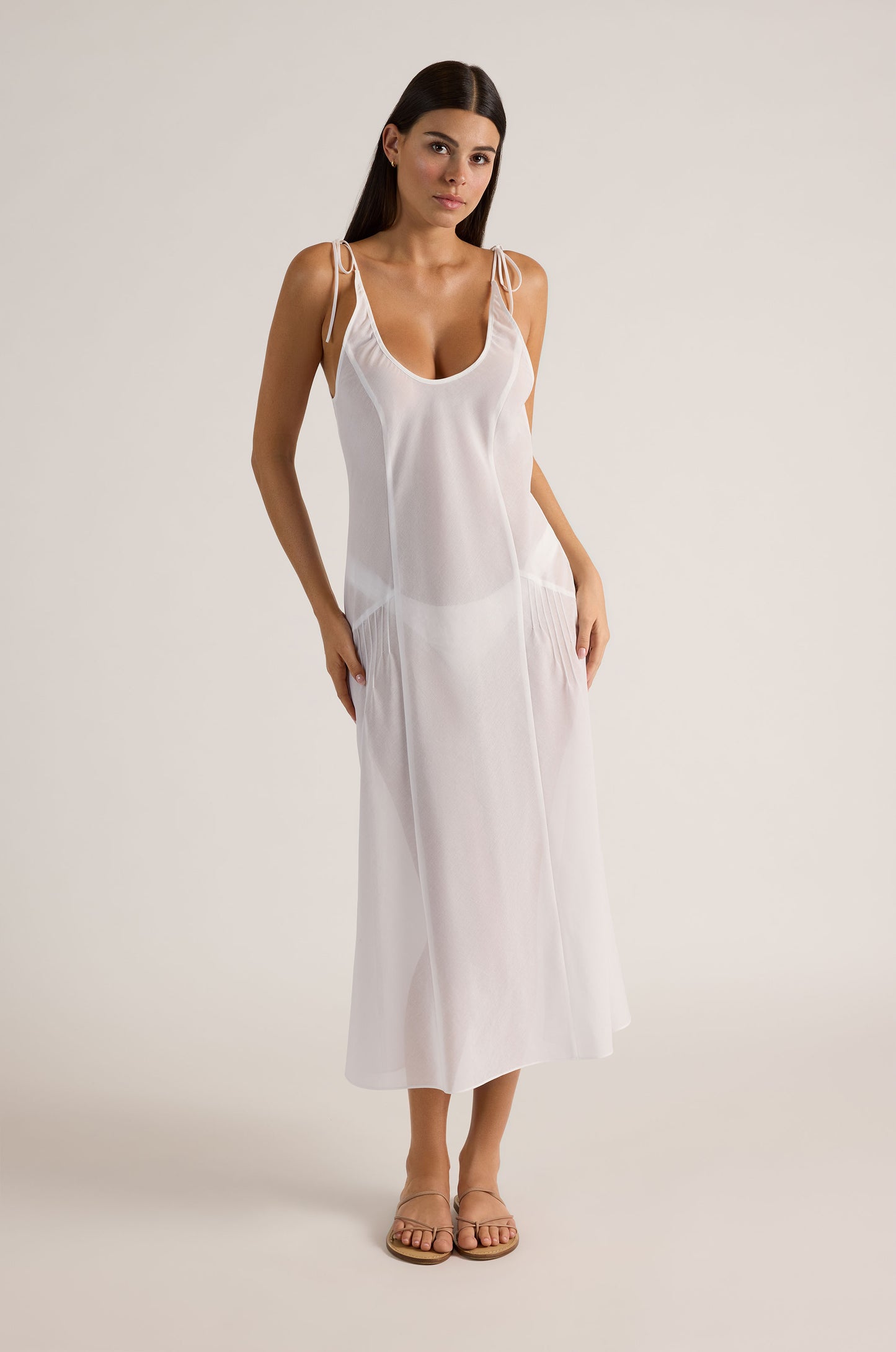PINTUCK DRESS