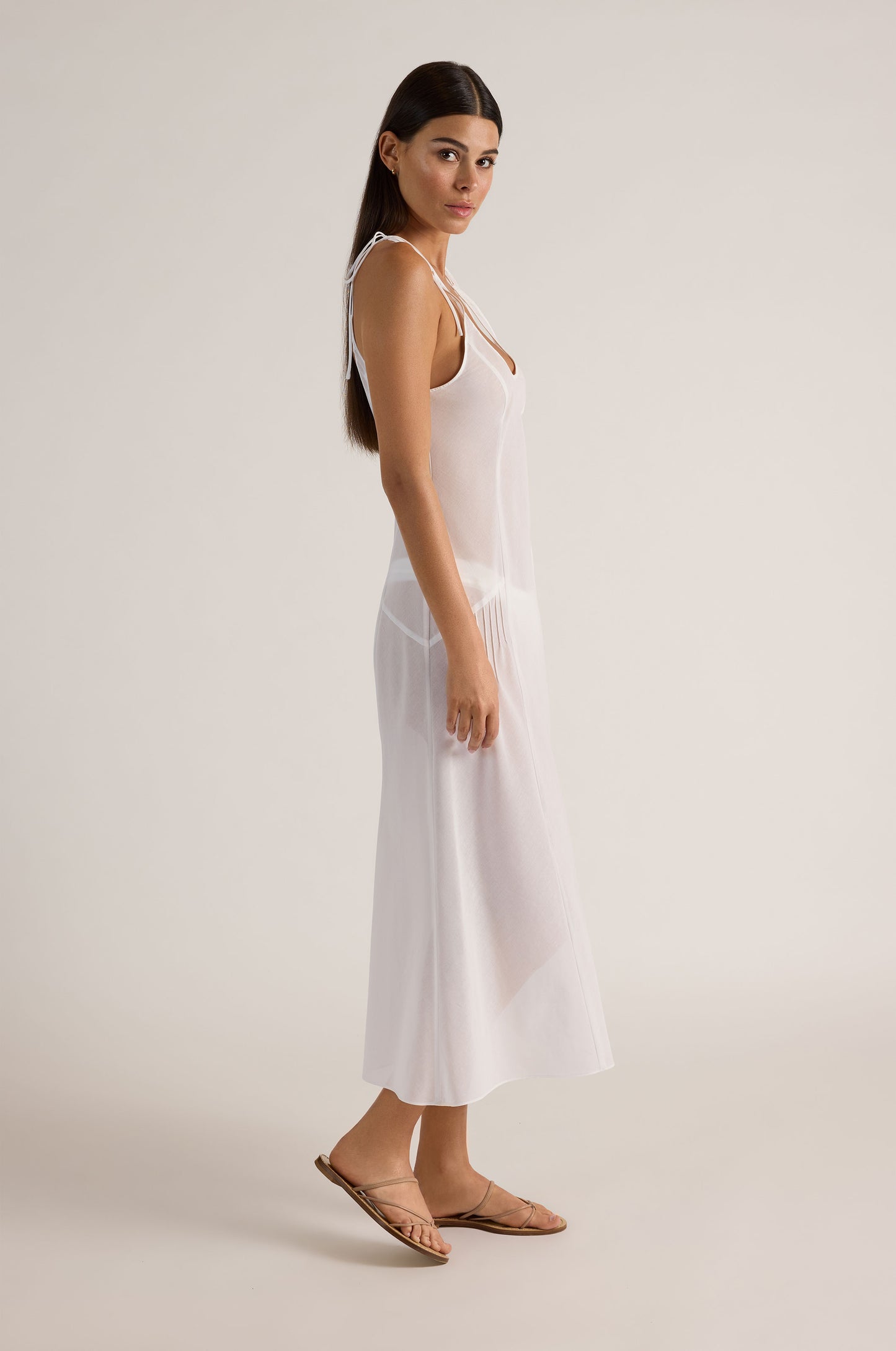 PINTUCK DRESS