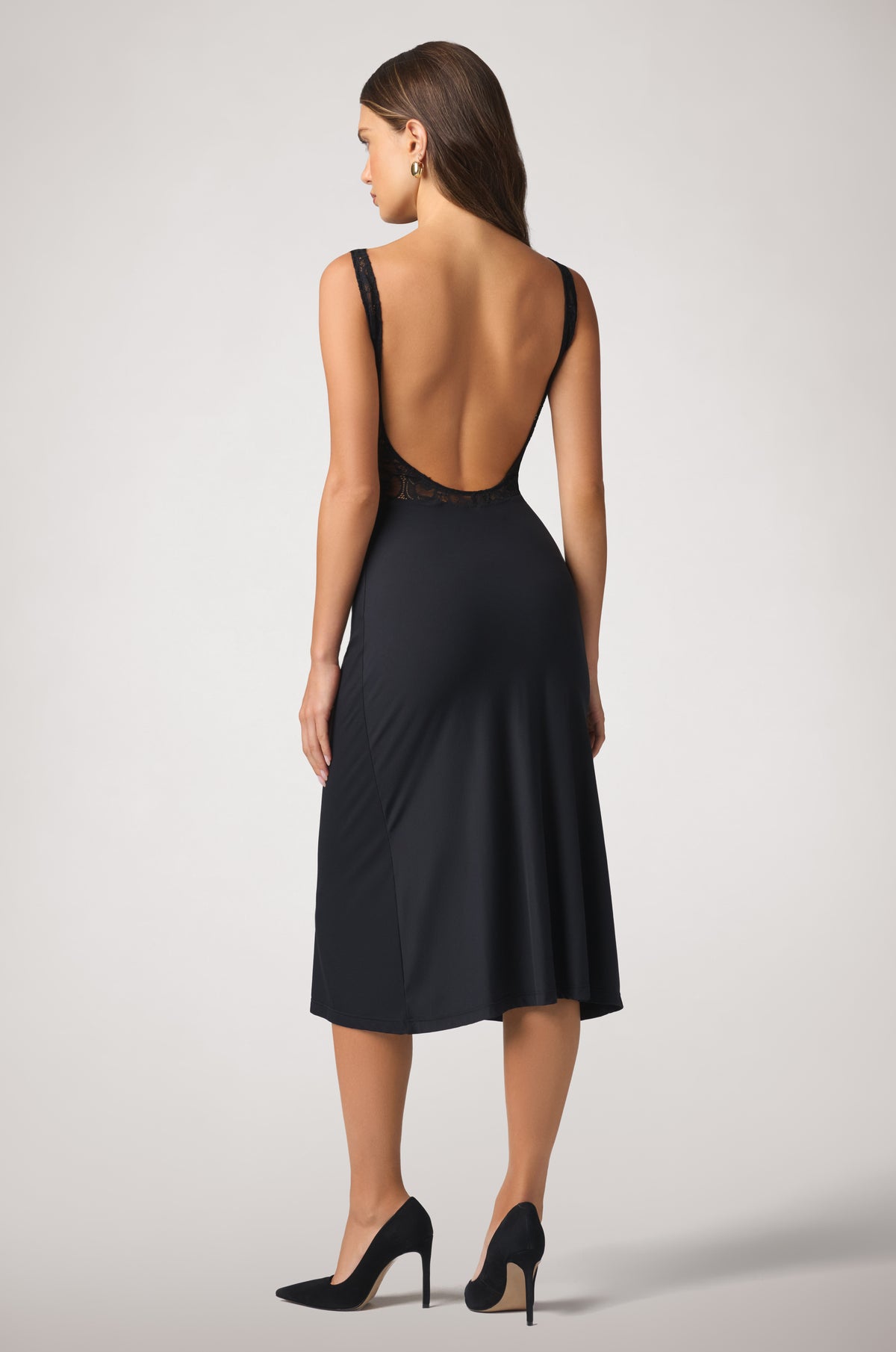 ANEMONE LACE MIDI DRESS