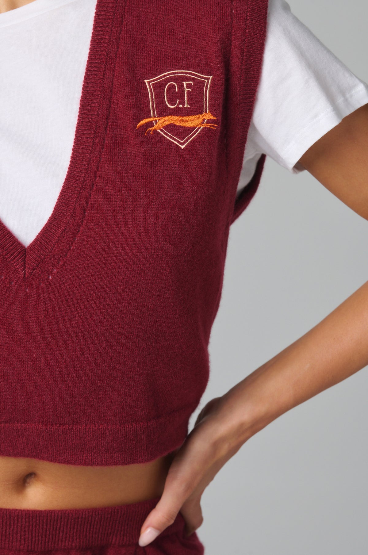 CASHMERE KNIT HIGH WAIST BOY SHORTS