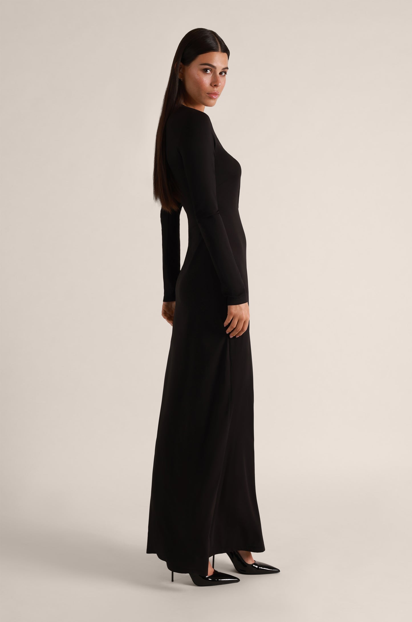 ECHAUFFE OPEN LONG GOWN