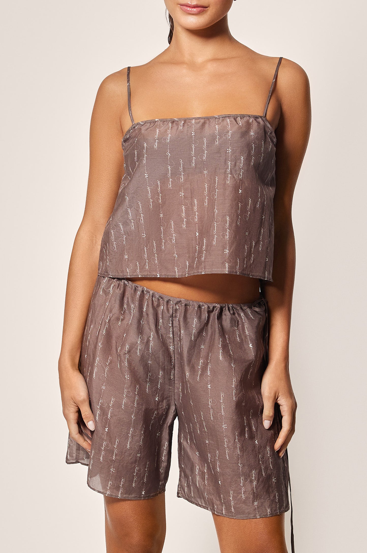 JOUE AVEC MOI PRINT CROP TOP