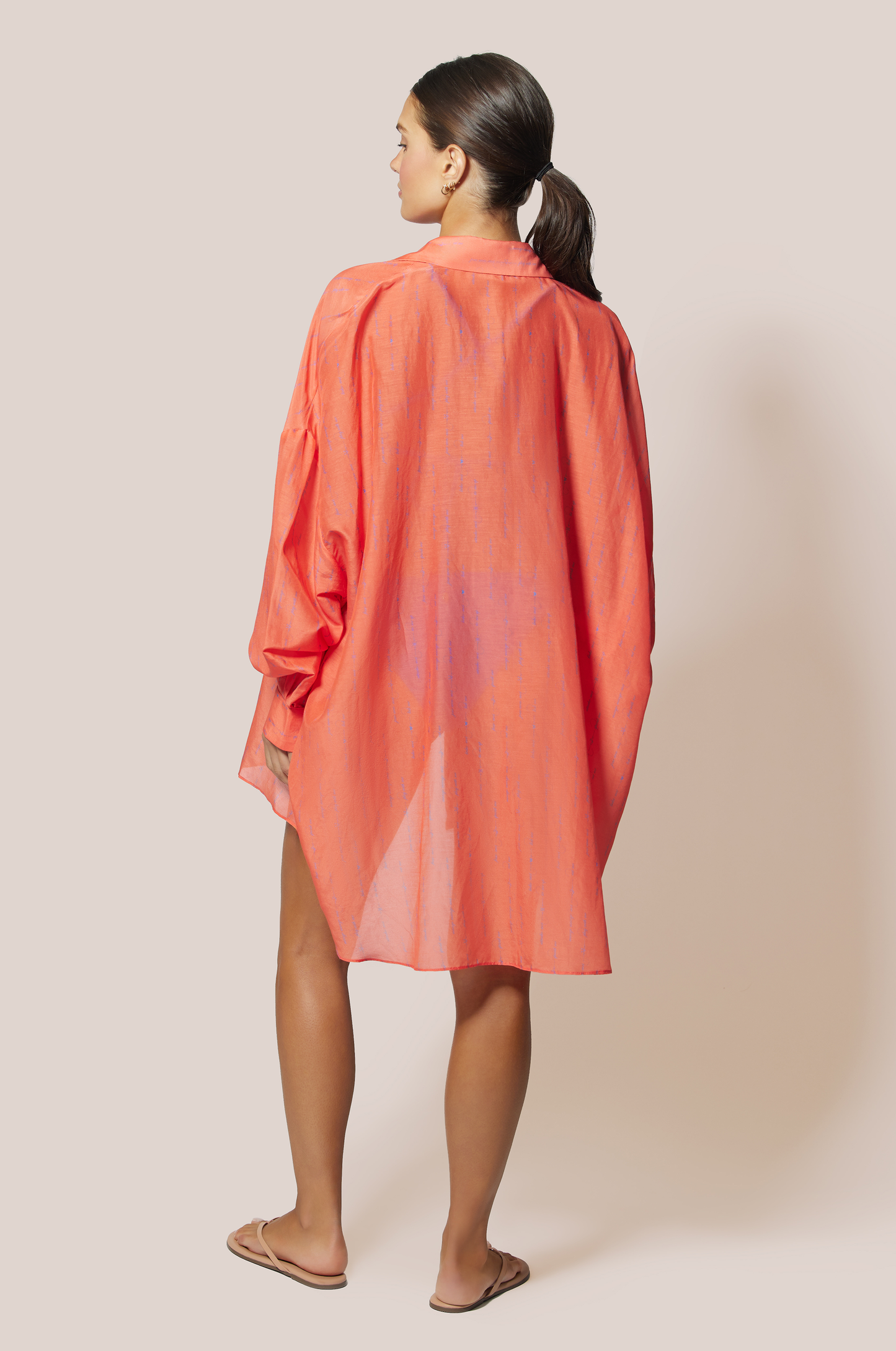 JOUE AVEC MOI PRINT OVERSIZED SHIRT