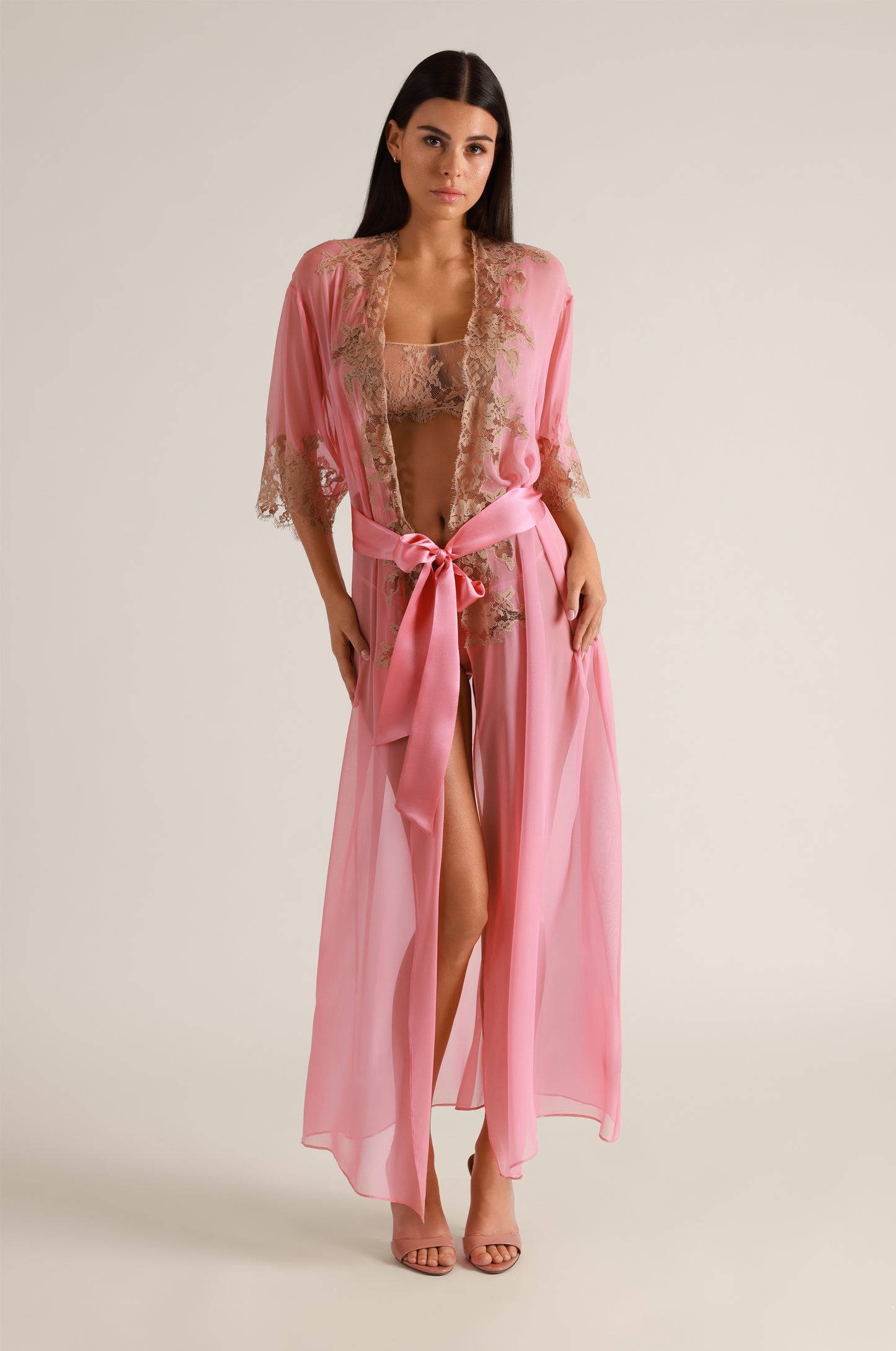 ORCHID LONG ROBE