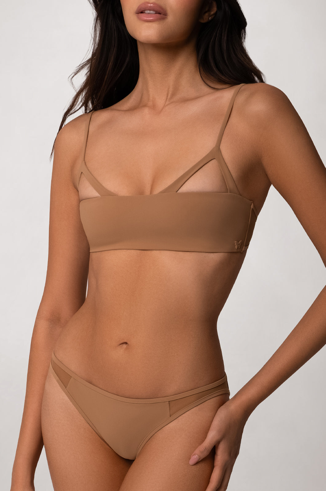 PEEP SHOW CUTOUT BIKINI TOP