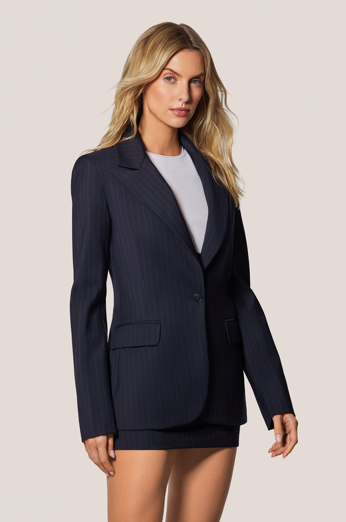 SUITING UNDERBUST MINI SKIRT